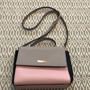 Kate Spade Pink/Gray/Black Convertible Crossbody